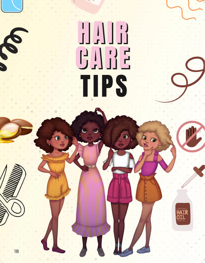 Hello Hair x Curl Code Black Workbook - Hair Care Tips