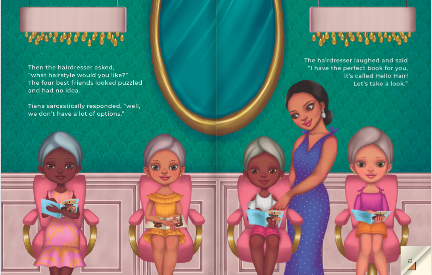 Hello Hair Book (French)