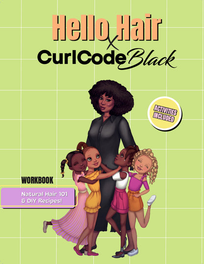 Hello Hair Curl Code Workbook